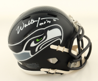 Walter Jones Signed Seahawks Speed Mini Helmet Inscribed "HOF 14" (Schwartz Sports) at PristineAuction.com
