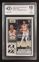 Victor Wembanyama 2023-24 Panini Instant Year One #YO1 (BCCG 10) at PristineAuction.com