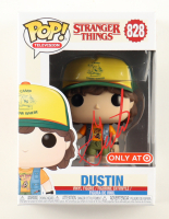Gaten Matarazzo Signed "Stranger Things" #828 Dustin Funko Pop! Vinyl Figure (Beckett) at PristineAuction.com