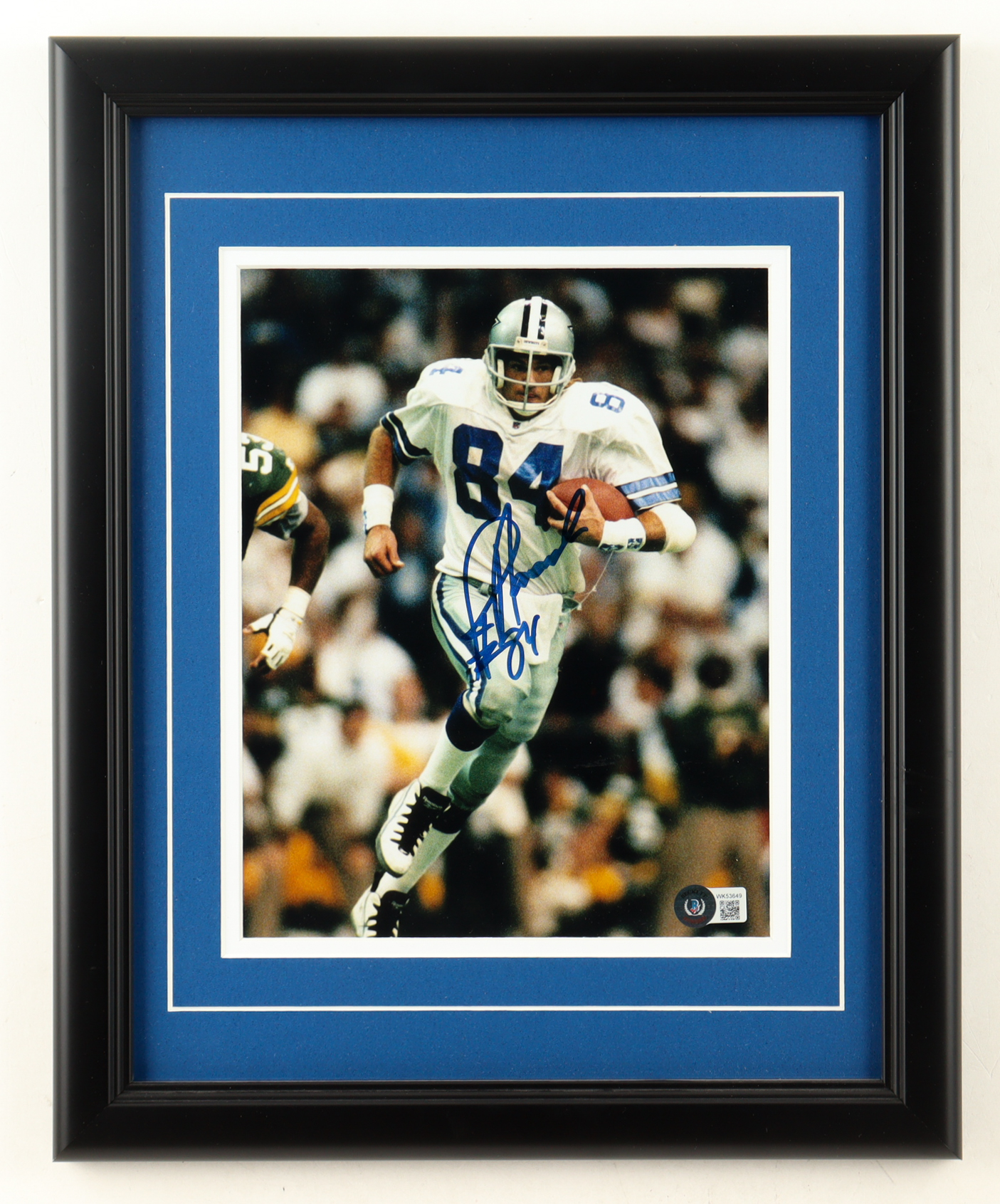 Jay Novacek Signed Cowboys Custom Framed Photo Display (Beckett) at PristineAuction.com Jay Novacek Signed Cowboys Custom Framed Photo Display (Beckett) at PristineAuction.com