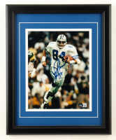 Jay Novacek Signed Cowboys Custom Framed Photo Display (Beckett) at PristineAuction.com