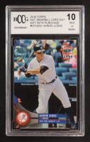 Aaron Judge 2018 Topps National Baseball Card Day Gift with Purchase #NTCDG1 (BDDG 10) at PristineAuction.com