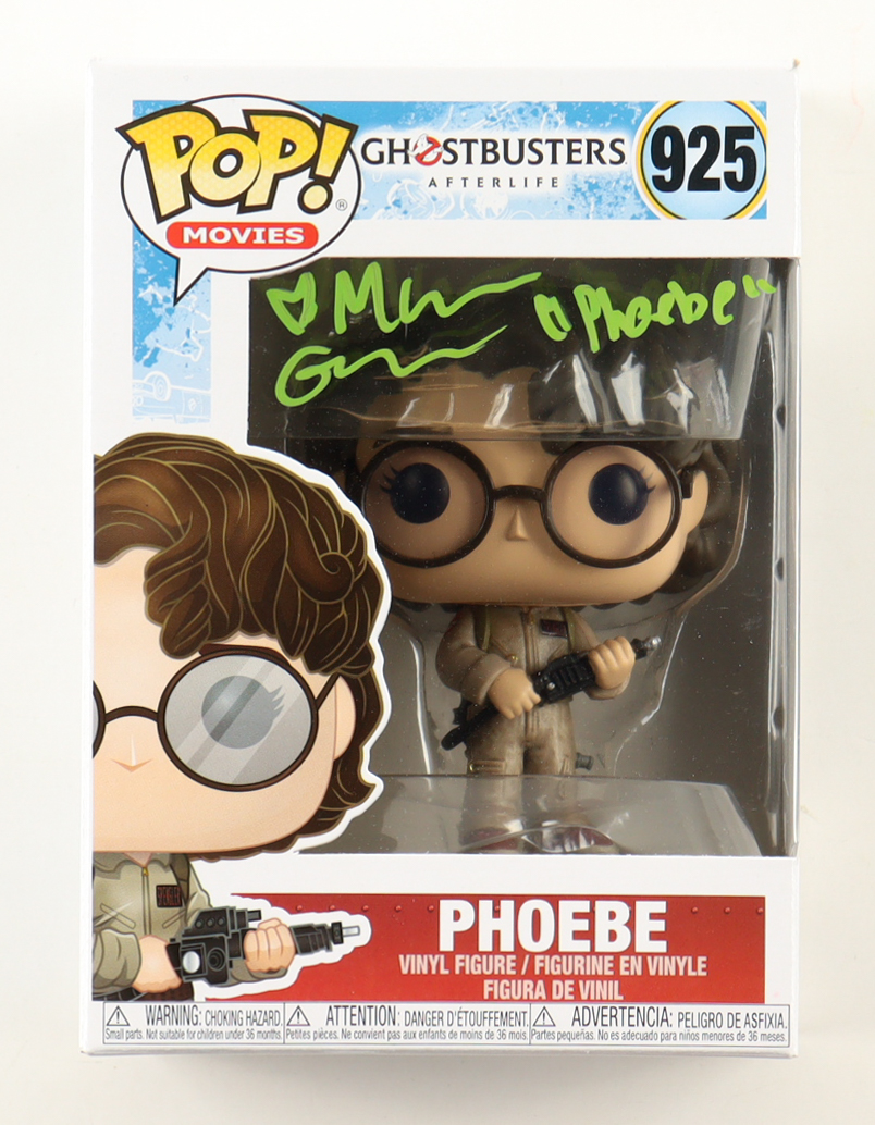 Mckenna Grace Signed "Ghostbusters: Afterlife" #925 Phoebe Funko Pop! Vinyl Figure Inscribed "Phoebe" (Beckett) at PristineAuction.com Mckenna Grace Signed "Ghostbusters: Afterlife" #925 Phoebe Funko Pop! Vinyl Figure Inscribed "Phoebe" (Beckett) at PristineAuction.com