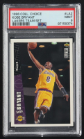 Kobe Bryant 1996 Collector's Choice Lakers Team Set #LA2 RC (PSA 9) at PristineAuction.com