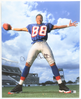 Terry Glenn Signed Patriots 16x20 Photo (Beckett) at PristineAuction.com