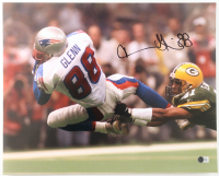Terry Glenn Signed Patriots 16x20 Photo (Beckett) at PristineAuction.com