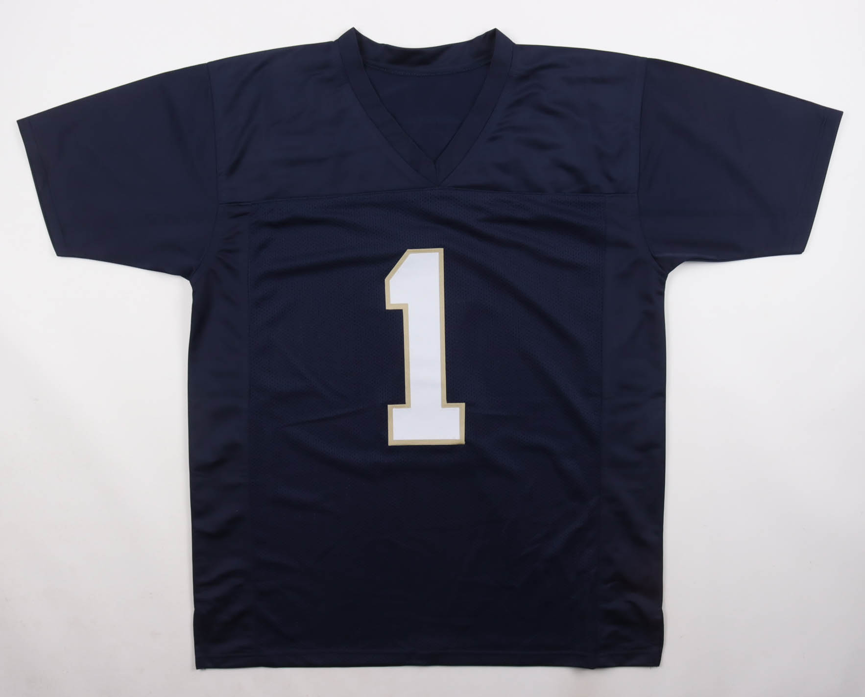 Lou Holtz Signed Jersey (Beckett) at PristineAuction.com Lou Holtz Signed Jersey (Beckett) at PristineAuction.com