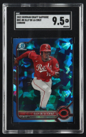 Elly De La Cruz 2022 Bowman Draft Sapphire Chrome #BDC-80 RC (SGC 9.5) at PristineAuction.com