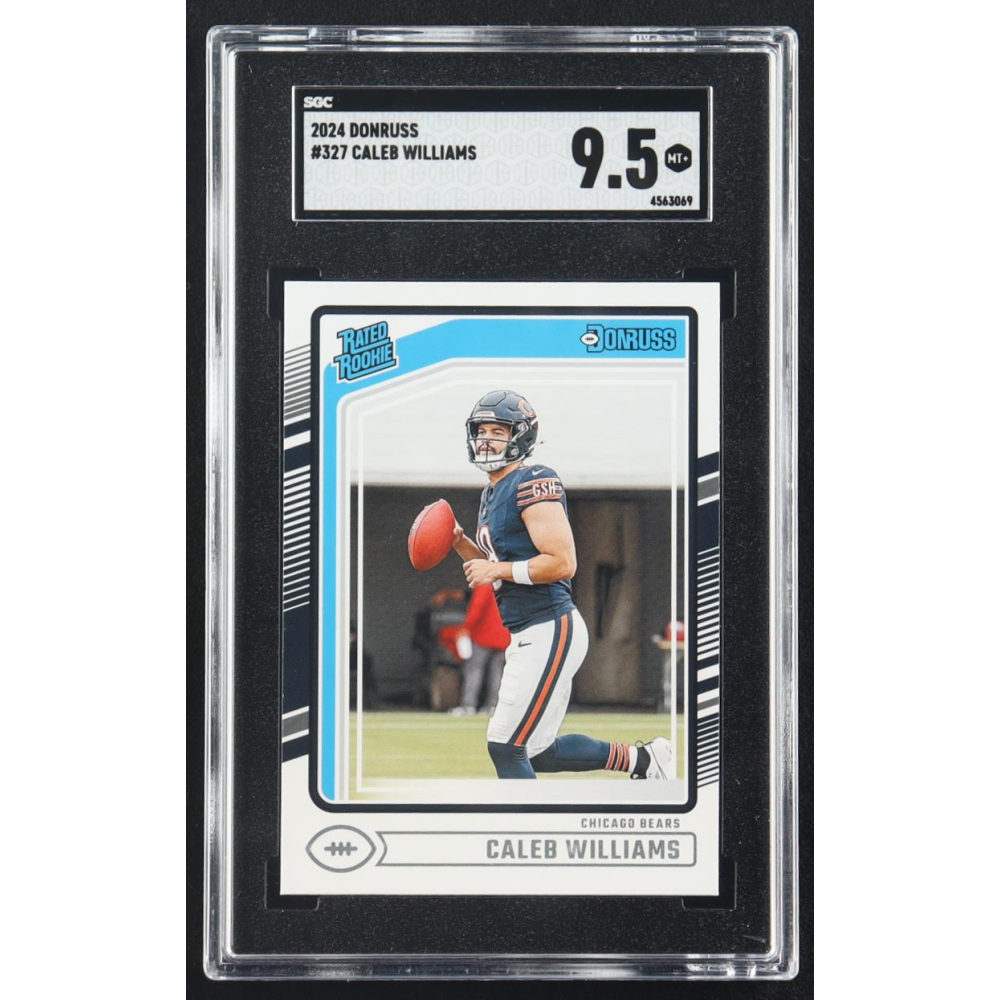 Caleb Williams 2024 Panini Donruss RR #327 RC (SGC 9.5) at PristineAuction.com