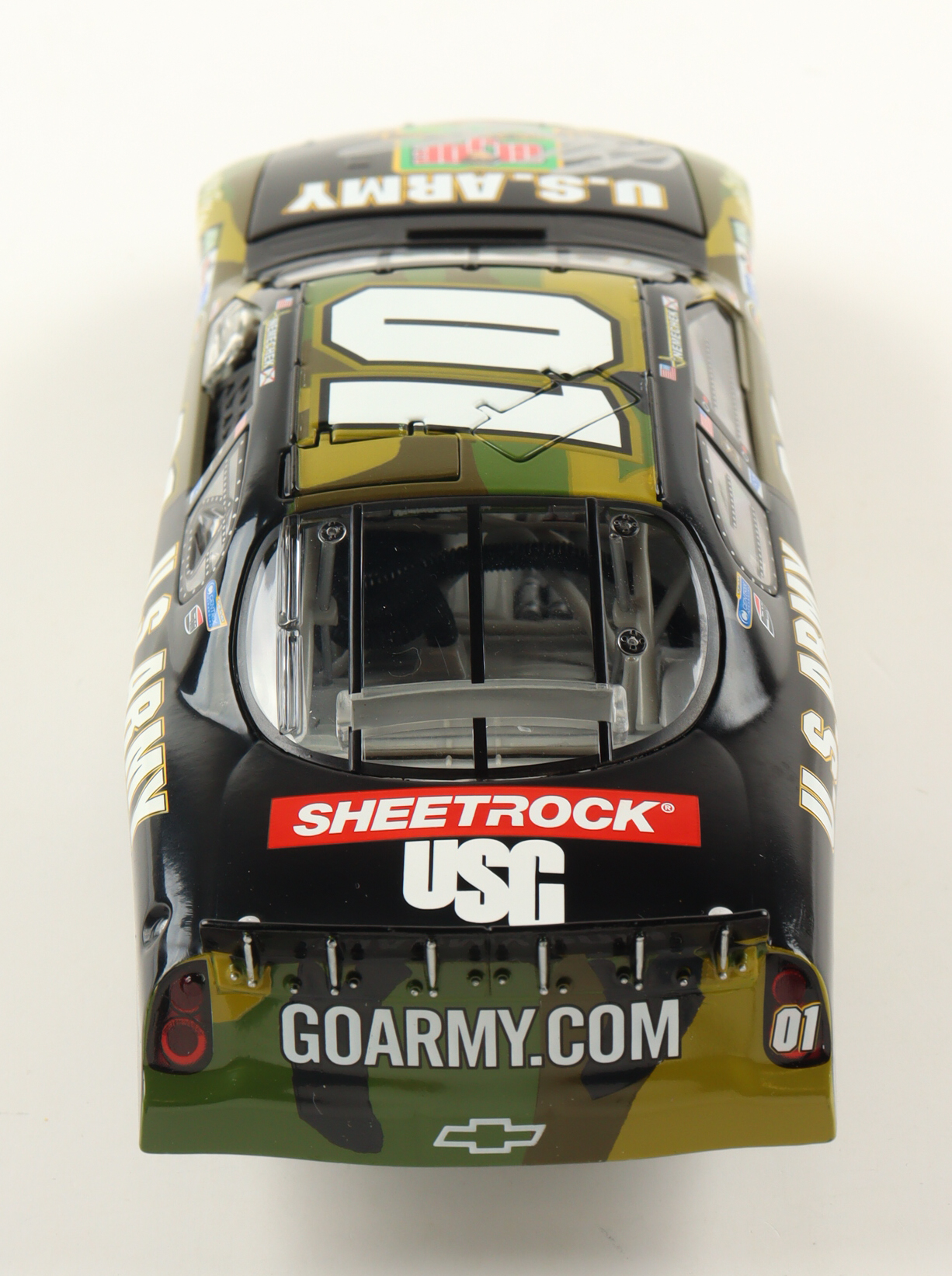 Joe Nemechek Signed LE NASCAR #1 U.S. Army / G.I. Joe 40th Anniversary 2004 Monte Carlo - 1:24 Premium Diecast Car (Beckett) at PristineAuction.com Joe Nemechek Signed LE NASCAR #1 U.S. Army / G.I. Joe 40th Anniversary 2004 Monte Carlo - 1:24 Premium Diecast Car (Beckett) at PristineAuction.com