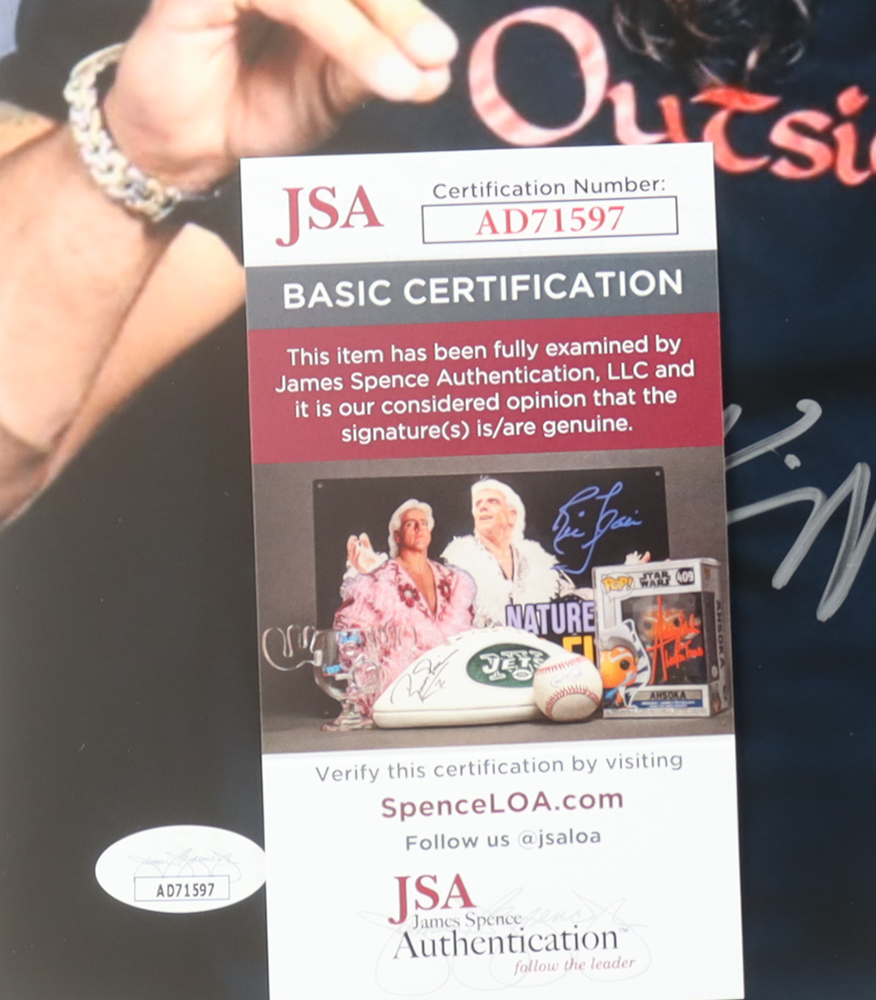 Kevin Nash & Scott Hall Signed "The Outsiders" 11x14 Photo (JSA) at PristineAuction.com Kevin Nash & Scott Hall Signed "The Outsiders" 11x14 Photo (JSA) at PristineAuction.com