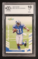 Calvin Johnson 2007 Score Atomic #351 RC (BCCG 10) at PristineAuction.com