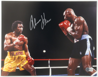 Thomas Hearns Signed 11x14 Photo (Beckett) at PristineAuction.com