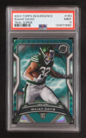 Isaiah Davis 2024 Topps Resurgence Teal Surge #169 RC #80/149 (PSA 9) at PristineAuction.com