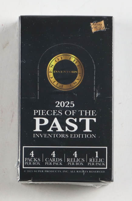2025 Pieces of the Past Inventors Edition Hobby Box at PristineAuction.com 2025 Pieces of the Past Inventors Edition Hobby Box at PristineAuction.com