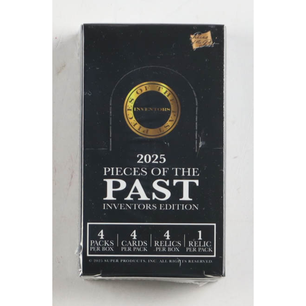 2025 Pieces of the Past Inventors Edition Hobby Box at PristineAuction.com