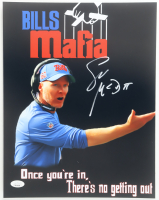 Sean McDermott Signed Bills 11x14 Photo (JSA) at PristineAuction.com