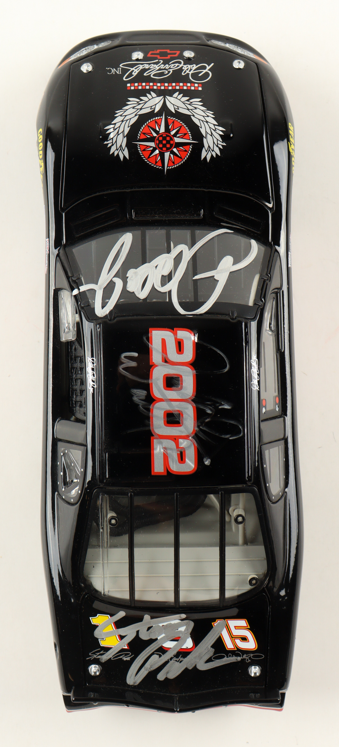 Dale Earnhardt Jr., Steve Park & Michael Waltrip Signed LE DEI Pit Stop Practice Car - 2002 Monte Carlo 1:24 Die-Cast Car (Beckett) at PristineAuction.com Dale Earnhardt Jr., Steve Park & Michael Waltrip Signed LE DEI Pit Stop Practice Car - 2002 Monte Carlo 1:24 Die-Cast Car (Beckett) at PristineAuction.com