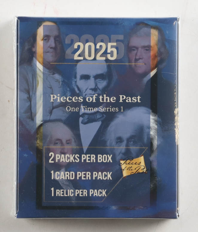 2025 Pieces of the Past One Time Series 1 Hobby Box at PristineAuction.com 2025 Pieces of the Past One Time Series 1 Hobby Box at PristineAuction.com
