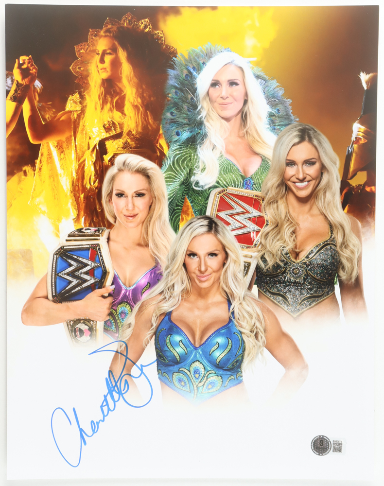 Charlotte Flair Signed WWE 11x14 Photo (Beckett) at PristineAuction.com Charlotte Flair Signed WWE 11x14 Photo (Beckett) at PristineAuction.com