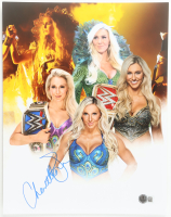 Charlotte Flair Signed WWE 11x14 Photo (Beckett) at PristineAuction.com