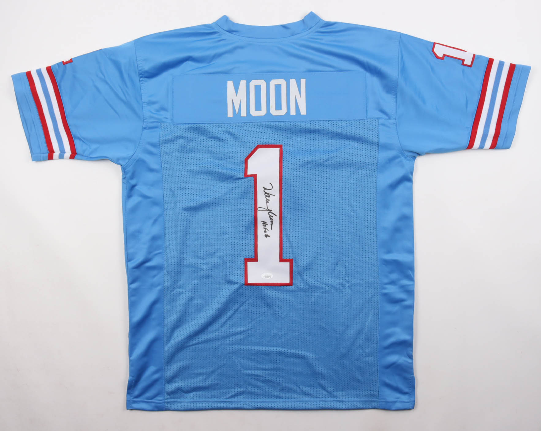 Warren Moon Signed Jersey Inscribed "HOF 06" (JSA) at PristineAuction.com Warren Moon Signed Jersey Inscribed "HOF 06" (JSA) at PristineAuction.com
