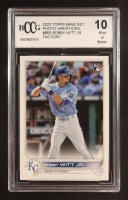 Bobby Witt Jr 2022 Topps Base Set Photo Variations #660 RC (BCCG 10) at PristineAuction.com
