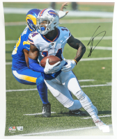 Stefon Diggs Signed Bills 16x20 Photo (Fanatics) at PristineAuction.com