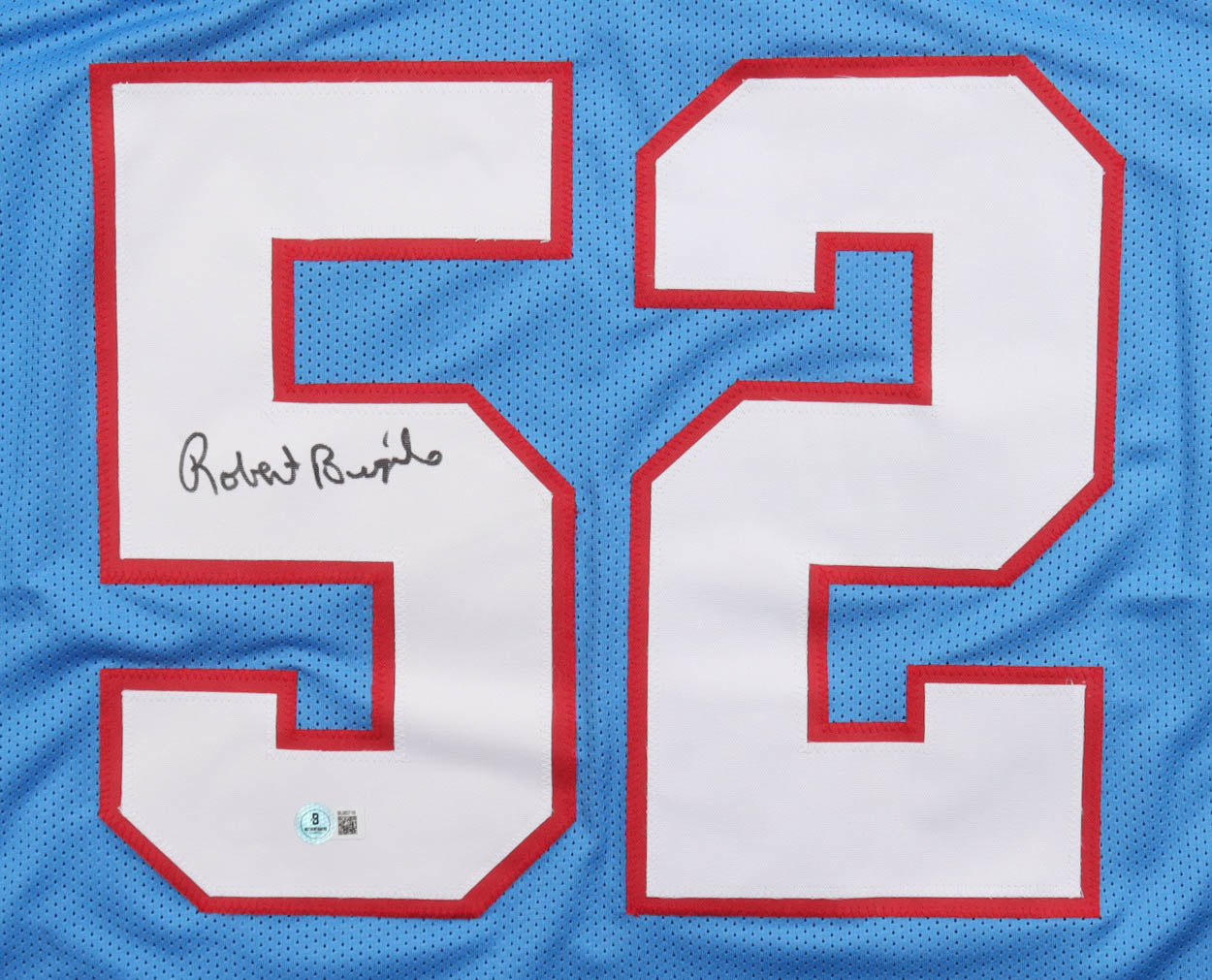 Robert Brazile Signed Jersey (Beckett) at PristineAuction.com Robert Brazile Signed Jersey (Beckett) at PristineAuction.com