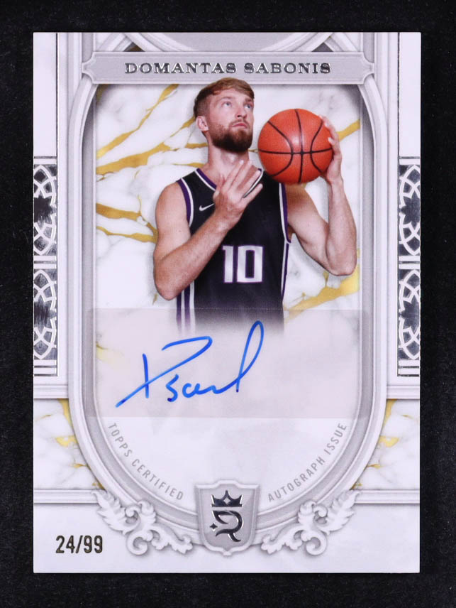 Domantas Sabonis 2023-24 Topps Royalty Superior Signatures #SSDS #24/99 at PristineAuction.com Domantas Sabonis 2023-24 Topps Royalty Superior Signatures #SSDS #24/99 at PristineAuction.com