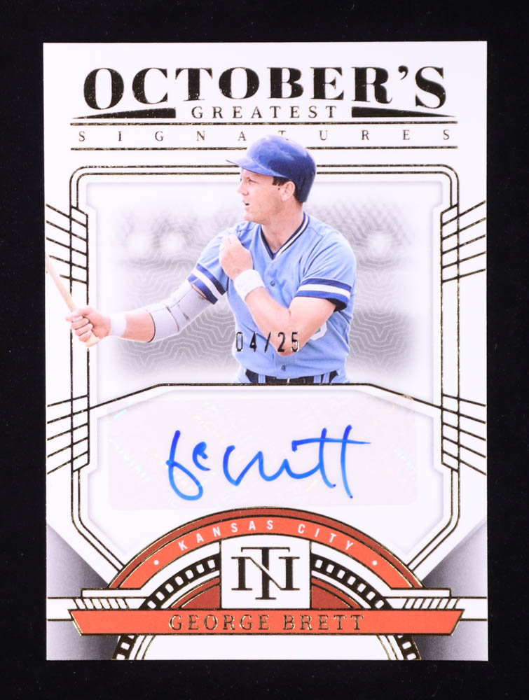 George Brett 2024 Panini National Treasures October's Greatest Signatures #7 #04/25 at PristineAuction.com George Brett 2024 Panini National Treasures October's Greatest Signatures #7 #04/25 at PristineAuction.com