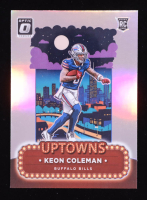 Keon Coleman 2024 Donruss Optic Uptowns #15 RC at PristineAuction.com