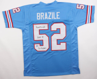 Robert Brazile Signed Jersey Inscribed "HOF 18" & "Dr. Doom" (Beckett) at PristineAuction.com