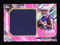 Drake Maye 2024 Topps Inception Rookie Jumbo Relics Magenta #RJRDM RC #48/99 at PristineAuction.com