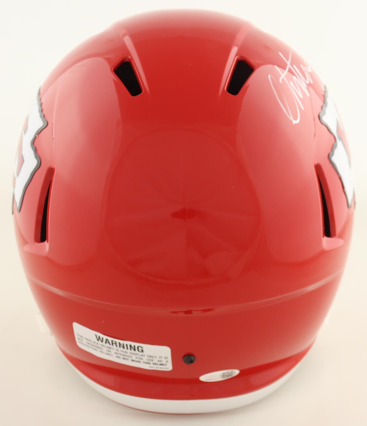 Christian Okoye Signed Chiefs Full-Size Speed Helmet (JSA) at PristineAuction.com Christian Okoye Signed Chiefs Full-Size Speed Helmet (JSA) at PristineAuction.com