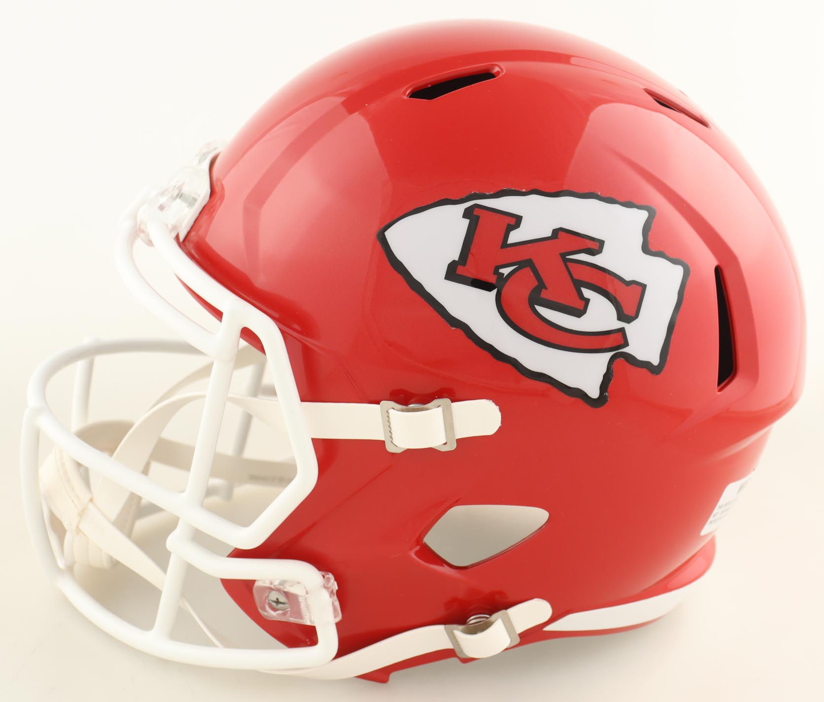 Christian Okoye Signed Chiefs Full-Size Speed Helmet (JSA) at PristineAuction.com Christian Okoye Signed Chiefs Full-Size Speed Helmet (JSA) at PristineAuction.com