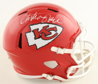 Christian Okoye Signed Chiefs Full-Size Speed Helmet (JSA) at PristineAuction.com