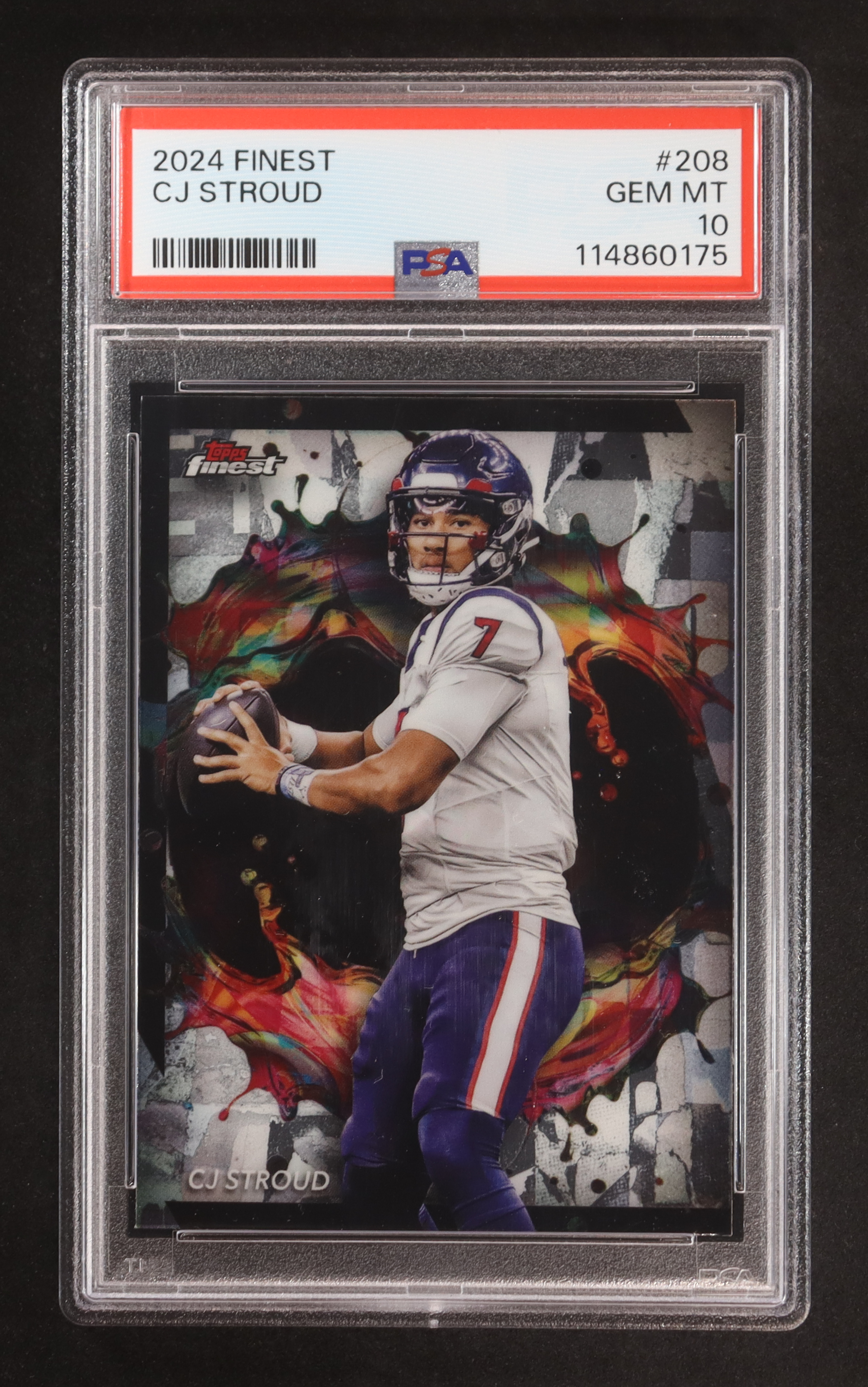 CJ Stroud 2024 Finest #208 (PSA 10) at PristineAuction.com CJ Stroud 2024 Finest #208 (PSA 10) at PristineAuction.com