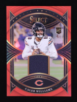 Caleb Williams 2024 Select Rookie Swatches Prizm Red #18 RC at PristineAuction.com