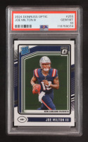 Joe Milton III 2024 Donruss Optic #255 RR RC (PSA 10) at PristineAuction.com