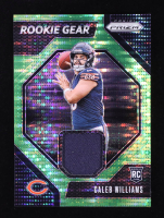 Caleb Williams 2024 Panini Prizm Rookie Gear Neon Green Pulsar #1 RC at PristineAuction.com