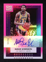 Magic Johnson 2017-18 Panini Status Elite Signatures Pink #2 #54/99 at PristineAuction.com