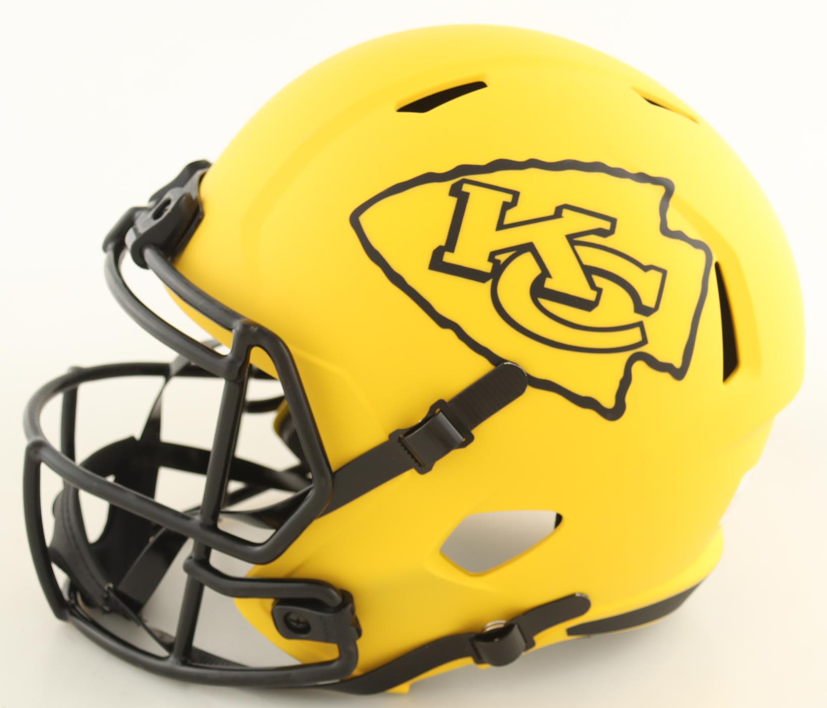 Christian Okoye Signed Chiefs Rave Alternate Speed Mini Helmet (JSA) at PristineAuction.com Christian Okoye Signed Chiefs Rave Alternate Speed Mini Helmet (JSA) at PristineAuction.com