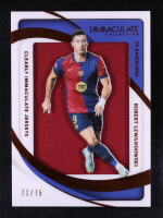 Robert Lewandowski 2024-25 Immaculate Collection Clearly Immaculate Jerseys #3 #70/75 at PristineAuction.com