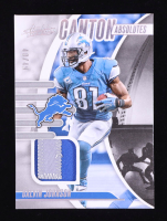 Calvin Johnson 2025 Absolute Canton Absolutes Jerseys Holo Silver #5 #40/49 at PristineAuction.com
