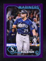 Cal Raleigh 2024 Topps Japan Purple #106 #28/50 at PristineAuction.com