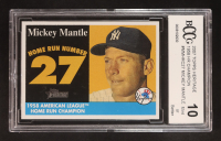 Mickey Mantle 2007 Topps Heritage '58 Home Run Champion #MMHRC27 (BCCG 10) at PristineAuction.com