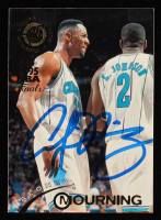Alonzo Mourning Signed 1994-95 Stadium Club Super Teams NBA Finals #167 (JSA) at PristineAuction.com