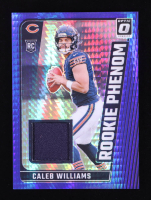 Caleb Williams 2024 Donruss Optic Rookie Phenoms Blue Hyper #1 RC at PristineAuction.com