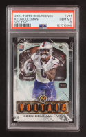 Keon Coleman 2024 Topps Resurgence Voltaic #V11 RC (PSA 10) at PristineAuction.com